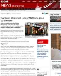 Northern Rock will repay £270m: BBC News